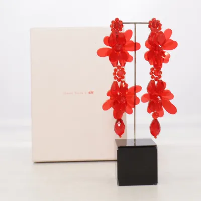 Earrings (Red) from Simone Rocha x H&M Unknown metal