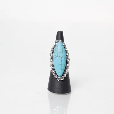 Ring (Blue) Unknown metal
