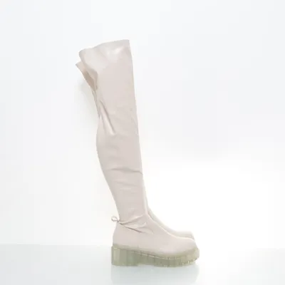 Laarzen (Beige, Transparant) van ASOS Design