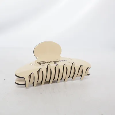 Hair clamp (Beige) from Salvatore Ferragamo