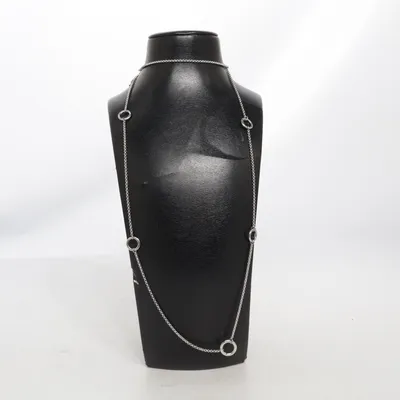 Necklace (Silver) from Fossil Unknown metal