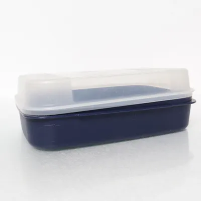 Lunchtrommel (Blauw, Wit) van Tupperware