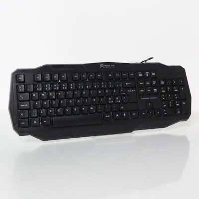 Tangentbord (Svart) från Xtrike Me