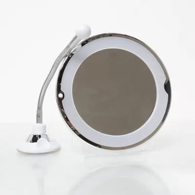 Sminkspegel (Grå, Silverfärgad, Vit)