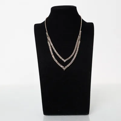 Halsband (Guldfärgad, Silverfärgad) från Glitter Okänd metall