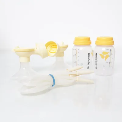 Bröstpump (Gul, Transparent) från Medela