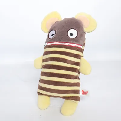 Zacht speeltje (Bruin, Geel) van Sorgen Fresser Katoen, Polyester