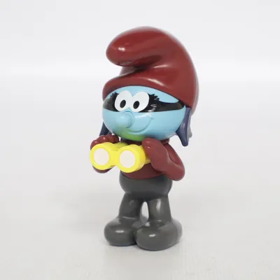 Leksaksfigur (Röd, Blå, Gul) från Smurf
