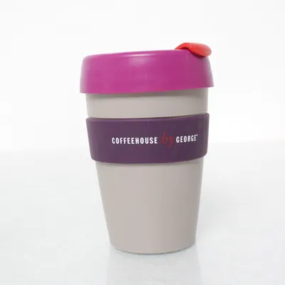 Koffiebeker (Grijs, Lila) van Coffe House