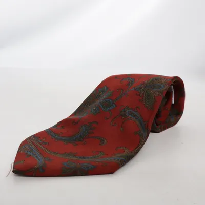Cravate (Rouge, Multicolore) de Hugo Boss Soie