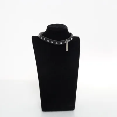 Choker (Svart, Silverfärgad) från Astrid & Agnes Okänd metall