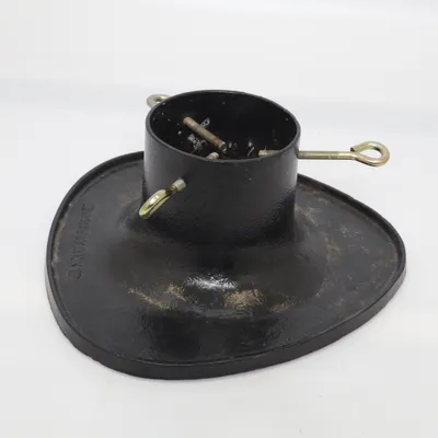 Julgransfot (Svart) från Ronneby Bruk