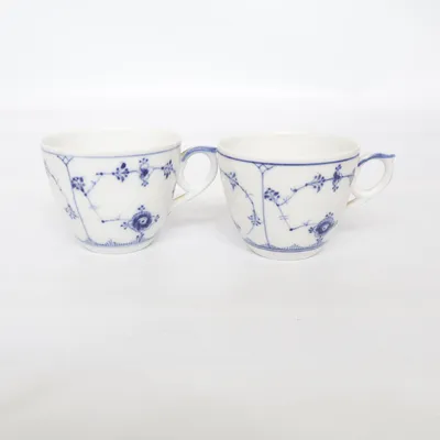 Kopp (Vit, Blå) från Royal Copenhagen