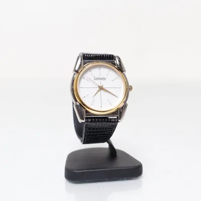 Wristwatch (Black, Gold, Silver) from Commander