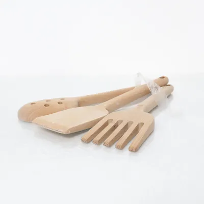 Salladsbestick (Brun)