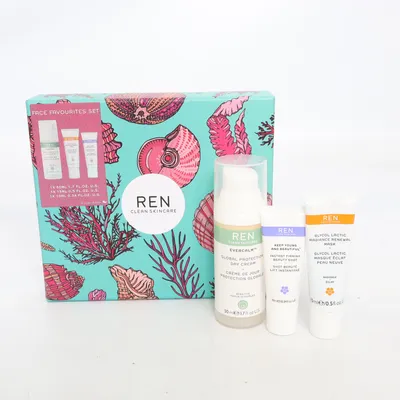 Skincare set (Face Favourites Set) from REN Clean Skincare