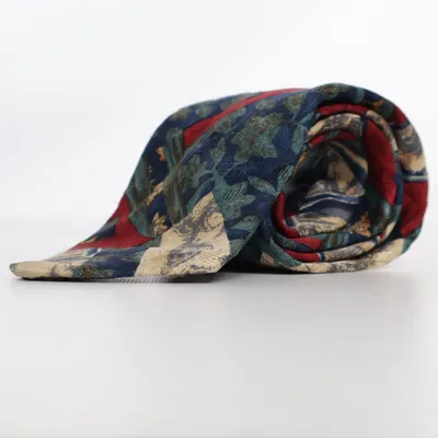 Stropdas (Blauw, Rood, Meerkleurig) van Cerruti 1881 Zijde