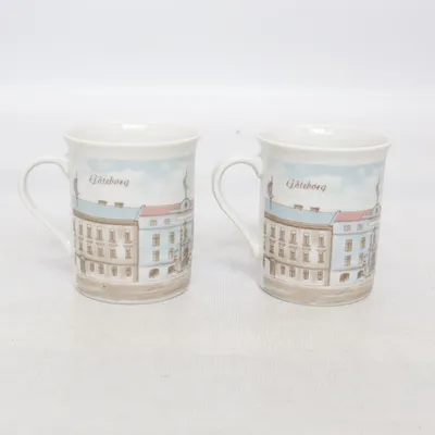 Mug (White, Multicolored) from Eschenbach