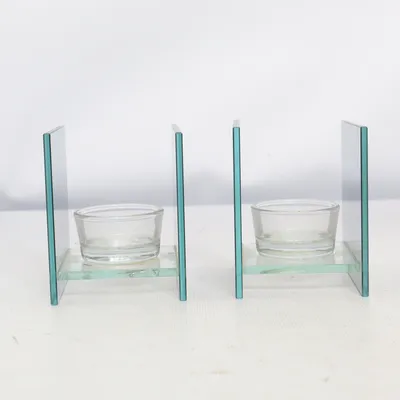 Candlestick (Transparent) from Holmegaard