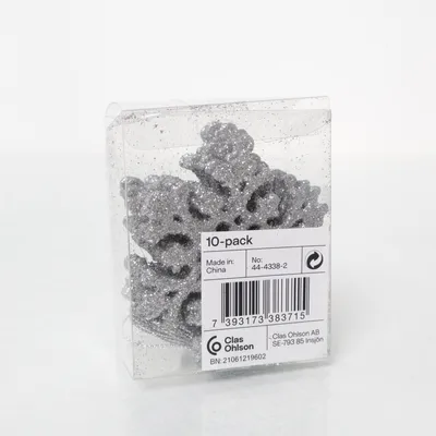 Christmas ornament (Silver) from Clas Ohlson