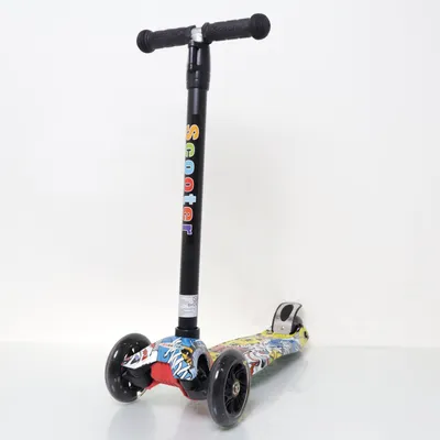 Step (Zwart, Meerkleurig) van Scooter