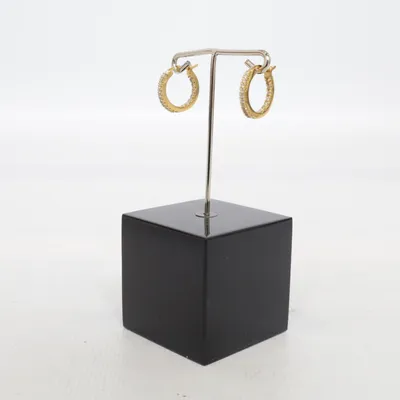 Örhängen (Guldfärgad) Silver