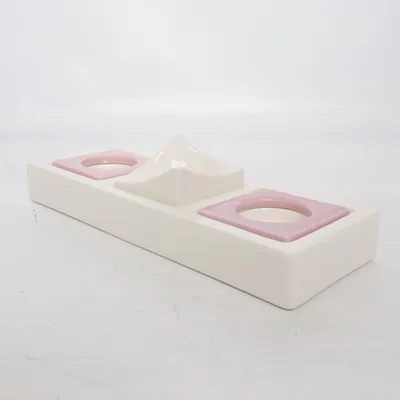 Candle holder (White, Pink) from Cult Design