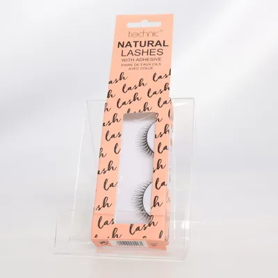 Falske øjenvipper (Natural Lashes) fra Technic