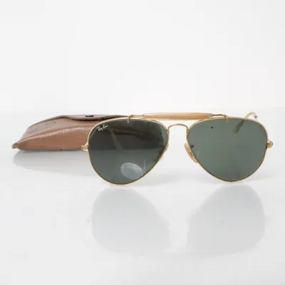 Zonnebril (Goud, Groen) van Ray-Ban