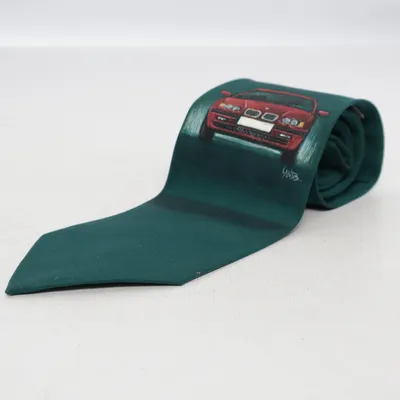 Cravate (Vert) de S.M Soie