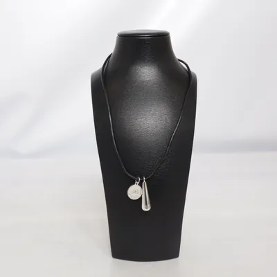 Collier (Noir, Argent) de Snö of Sweden Métal inconnu