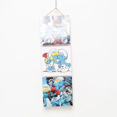 Wanddecoratie (Blauw, Meerkleurig)