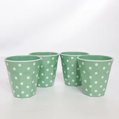 Drinkglas (Groen, Wit) van Depot