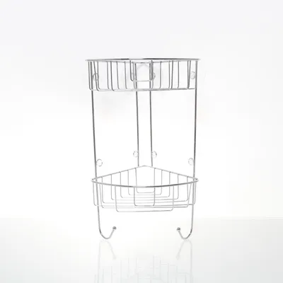 Badrumshylla (Silverfärgad)