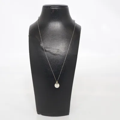 Necklace (Silver, White) from Swarovski Unknown metal