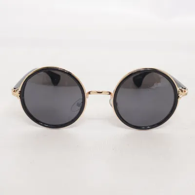 Lunettes de soleil (Noir, Or)
