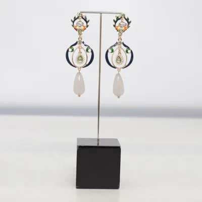 Earrings (Gold, Multicolored) from Fashion Jewelry Unknown metal