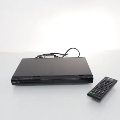 DVD-afspiller (Sort) fra Sony