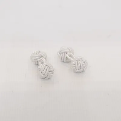 Manschettknappar (Silverfärgad) Okänd metall