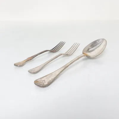 Bestick (Silverfärgad)