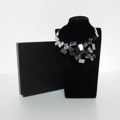 Halsring (Silverfärgad) från Alessi Okänd metall