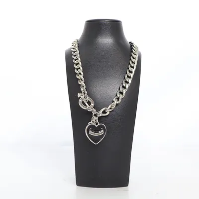 Necklace (Silver, Black) from Love Forever Unknown metal