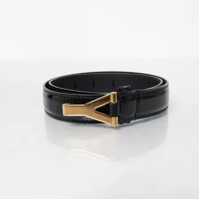 Bælte (Sort) fra Yves Saint Laurent Læder