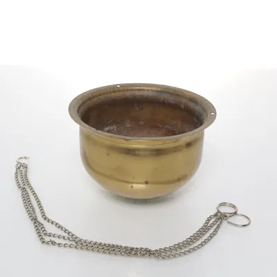 Hanging flower pot (Gold)