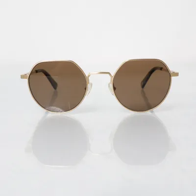 Solglasögon (Brun, Guldfärgad) från Nividas