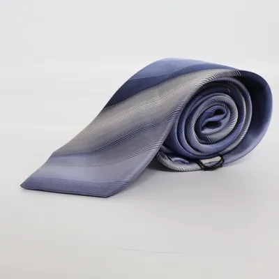 Tie (Blue, Gray) from Angelo Litrico Silk
