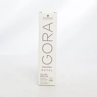 Teinture pour cheveux (Igora Royal Silver Whites) de Schwarzkopf