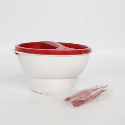 Lunchtrommel (Rood, Wit) van Tupperware