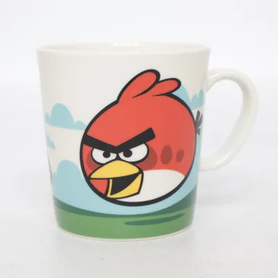 Mugg (Vit, Röd, Grön) från Arabia