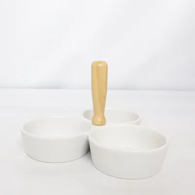 Serving bowl (White, Multicolored)